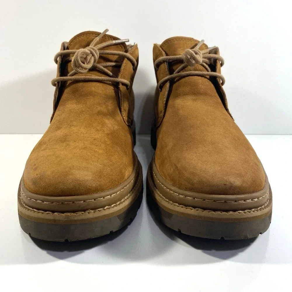Timberland Mens Size 8.5 Port Union Chukka Boots Brown